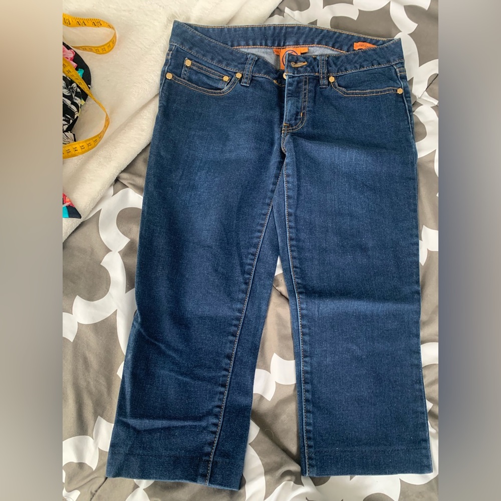 Tory Burch Denim Capris